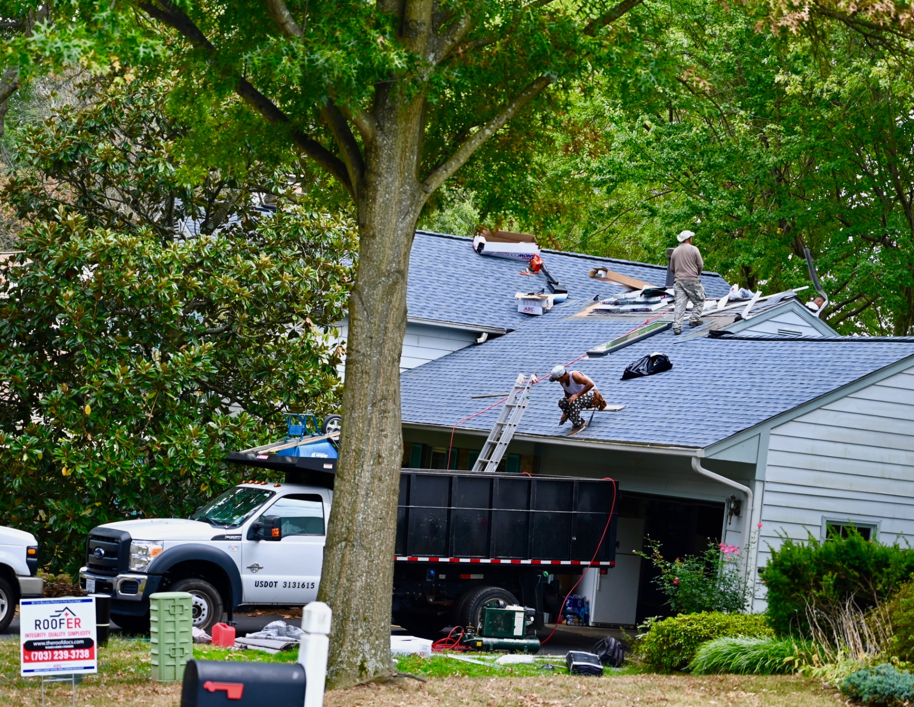 Recent Roof-ER project in Rockville, MD
