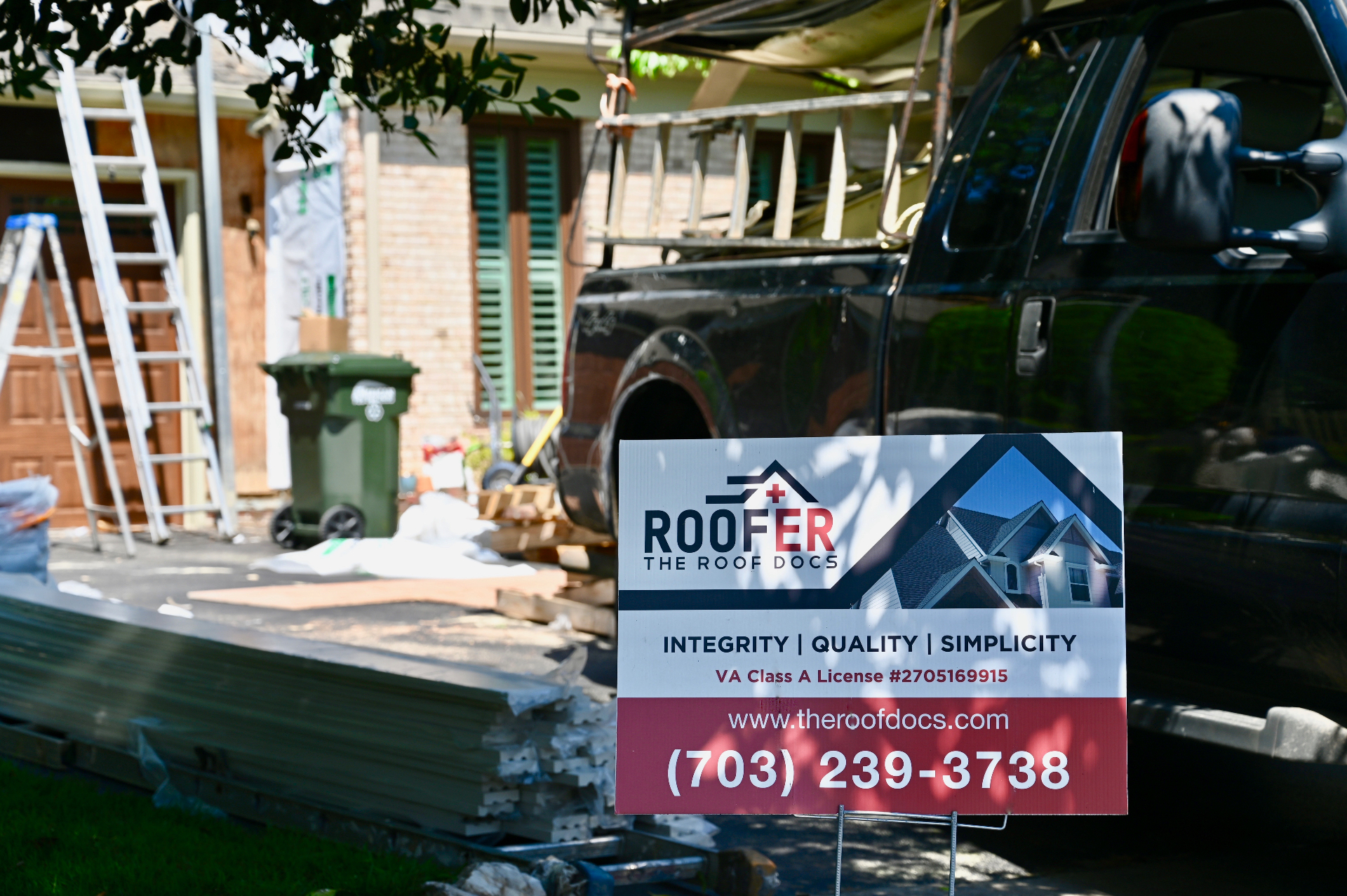 Recent Roof-ER project in Arlington, VA